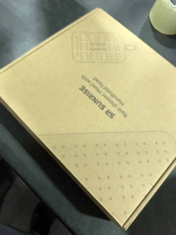 Photo 1 of High Pressure Rain Shower Head with Handheld Spray Combo Set, Adjustable 12" Rainfall Dual Shower Head, Double&Tandem Shower Head, Waterfall Showerhead Bathroom -Silver Chrome