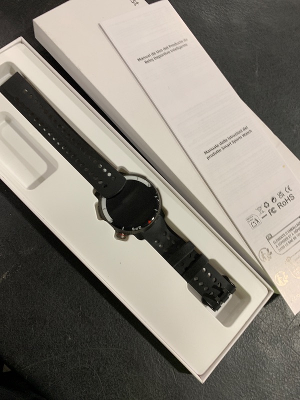 Photo 1 of Smart Watch(Answer/Make Call), GPS Smartwatch for Men Women, 1.43"HD AMOLED Display, Fitness Activity Tracke with 170+ Sport Modes, 5 ATM Water-Resistance, Pedometer, Stress, Heart Rate, Sleep Monitor