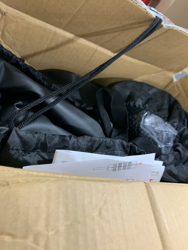 Photo 1 of MeeFar Car Roof Bag XBEEK Rooftop top Cargo Carrier Bag 20 Cubic feet Waterproof for All Cars with/Without Rack, Includes Anti-Slip Mat, 10 Reinforced Straps, 6 Door Hooks, Luggage Lock