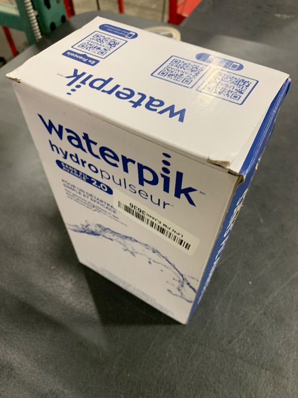 Photo 1 of Waterpik Cordless Advanced 2.0 Water Flosser For Teeth, Gums, Braces, Dental Care With Travel Bag and 4 Tips, ADA Accepted, Rechargeable, Portable, and Waterproof, Black WP-582, Packaging May Vary