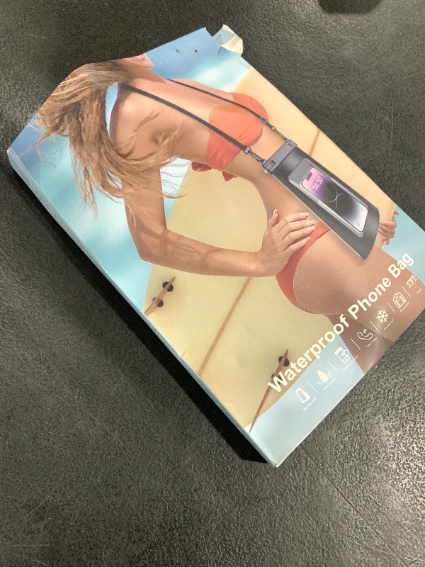 Photo 1 of 1.2L Waterproof Phone Pouch for iPhone 16 15 14 11 Pro Max & Galaxy S24 S21 - Floating Large Capacity Dry Bag Stores Sunscreen, Sunglasses - Oversized Waterproof Bag for Beach, Swimming, Kayaking