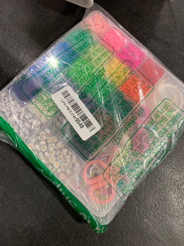 Photo 1 of Dowsabel Clay Beads Bracelet Making Kit for Beginner, 5000 Pcs Preppy Polymer Clay Beads with Charms Kit for Jewelry Making, DIY Arts and Crafts Birthday Gifts Toys for Kids Age 6-13