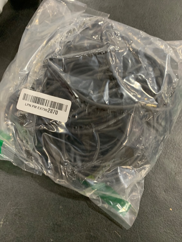 Photo 1 of 3.5mm Auxiliary Audio Stereo Cable 75 Feet, Long Male to Male Aux Cord, Gold Plated Connectors, OFC Core, Black Cable (with 5 pcs Cable Ties)