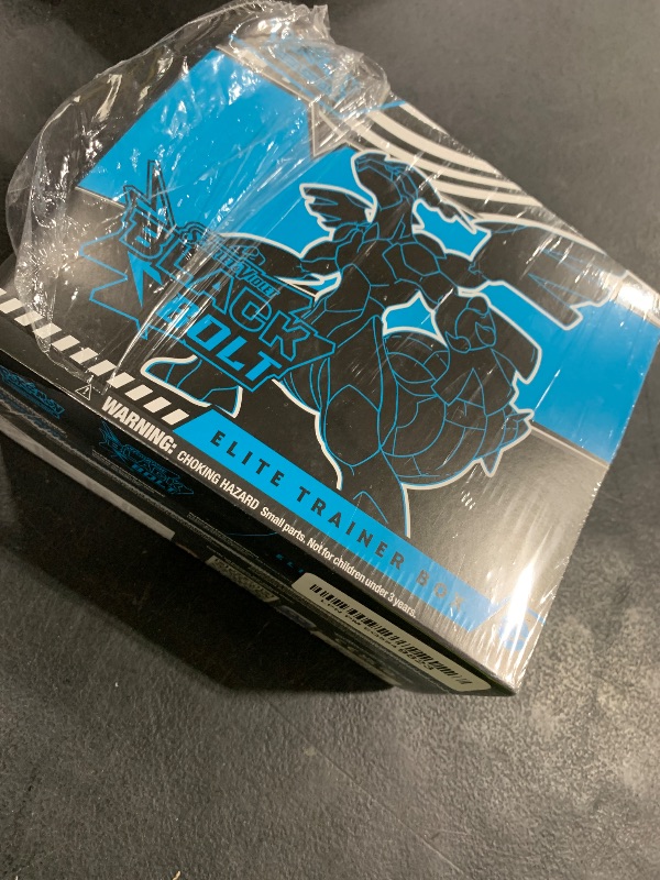 Photo 1 of Pokemon TCG Scarlet & Violet 10.5 Black Bolt Elite Trainer Box