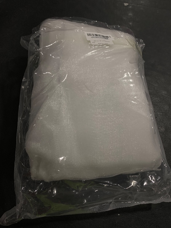 Photo 1 of 2PCS 7.8 x 7.8ft Large Fruits Tree Netting Cover with Zipper and Drawstring,Garden Insect Netting Plant Cover Transparent Bird Plant Barrier Flower Fruits Mesh Screen for Preventing Deer Squirrel Bug