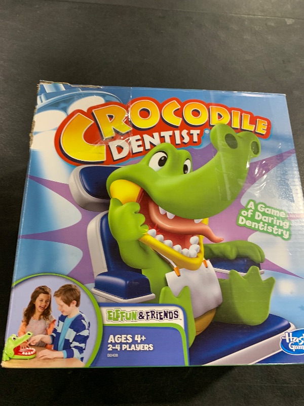 Photo 1 of Hasbro Gaming Crocodile Dentist Kids Board Game, Ages 4 And Up (Amazon Exclusive)