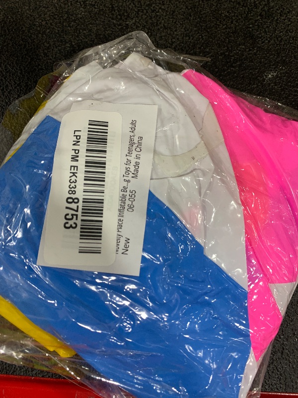 Photo 1 of Novelty Place Inflatable Beach Balls - 3 Pack, 12" Diameter, White Panels Alternate with Macaron Colors, Leak-Proof PVC - Summer Beach Pool Party Supplies, Fun Floating Toys for Teenagers, Adults