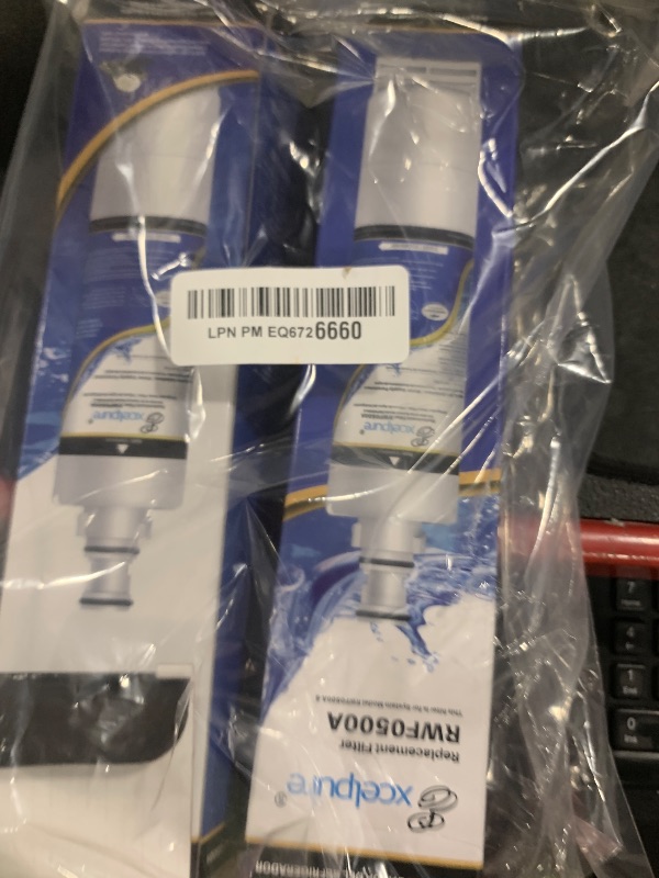 Photo 1 of EXCELPURE 4396508 Refrigerator Water Filter, Replacement for EveryDrop FILTER 5, Whirlpool EDR5RXD1, 4396510 4396509 4392857, Kenmore 9010, NL240 LC400V WF285 R-9010 WF-NL300 WSW-1, 2PACK