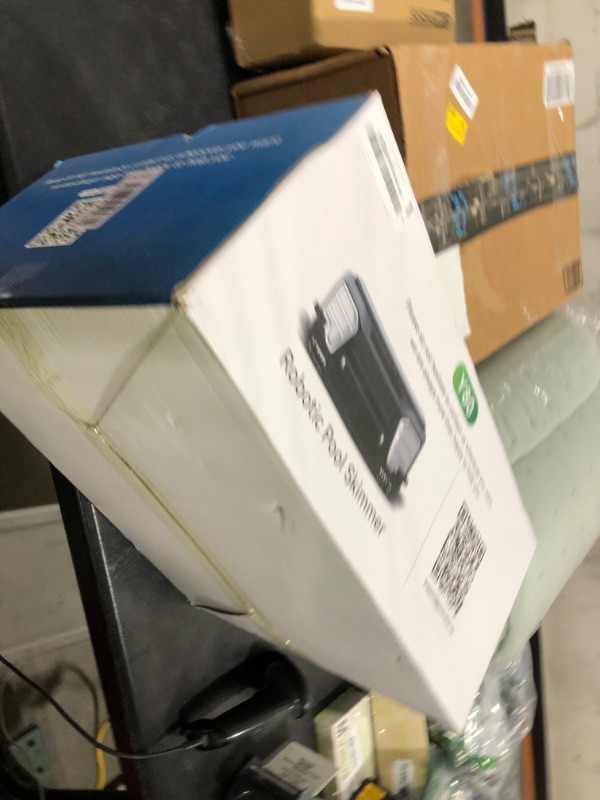 Photo 1 of 2025 Upgraded Solar Pool Skimmer, Robotic Pool Surface Skimmer Cleaner with Remote Control -24 Hours Continuous Cleaning Smart Obstacle Avoidance Dual Charging Options