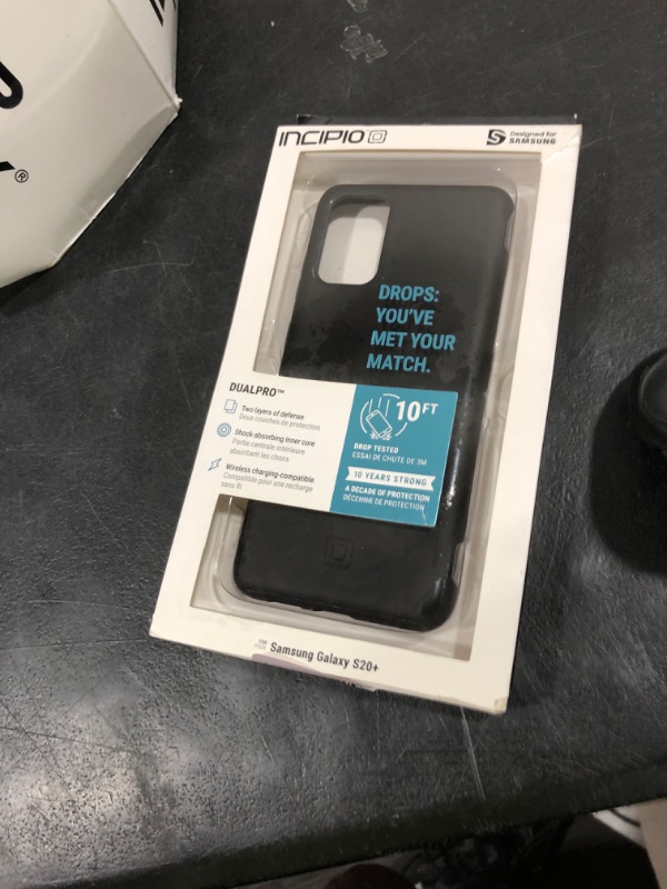 Photo 1 of Incipio DualPro Case for Samsung Galaxy - Samsung Certified Protective case Black