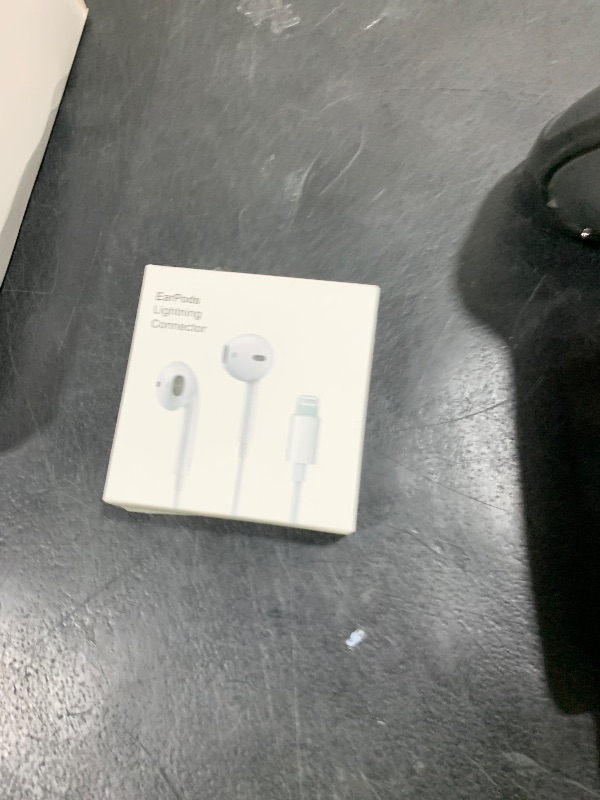 Photo 1 of 1Pack Wired Earphones for iPhone Earbuds with Lightning Connector(Built-in Mic & Volume Control)[Official Certified] Headphones Compatible iPhone 14/13/12/SE/11/XR/XS/X/7/7Plus/8/8Plus, Bluet00th-free