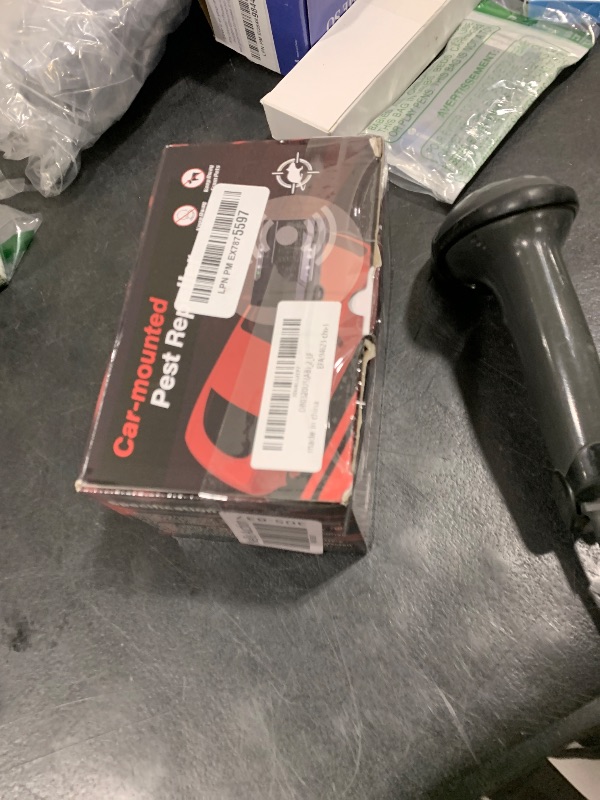 Photo 1 of 2025 Upgraded Rodent Repellent for Car Engines, Battery Operated Under Hood Squirrel Repellent to Keep Mouse Mice Rat Away from Car Garage Room Indoors Outdoors with Ultrasonic and Strobe Light(2Pack)