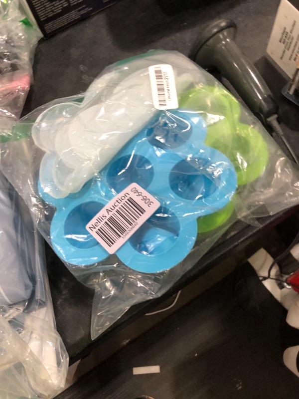 Photo 1 of 2 PCS Egg Bites Silicone Mold, Sous Vide Egg Bite Maker, Fits Instant Pot 5,6,8 qt Pressure Cooker