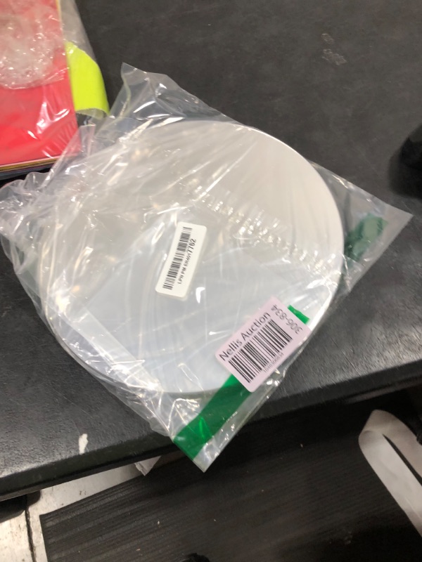 Photo 1 of 10 Pack Round Mirror Centerpieces for Tables Decorations, 10" Acrylic Circle Mirror Centerpieces Mirror Tray Candle Plate Centerpiece for Wedding Table Centerpieces Decorations Wall Decor