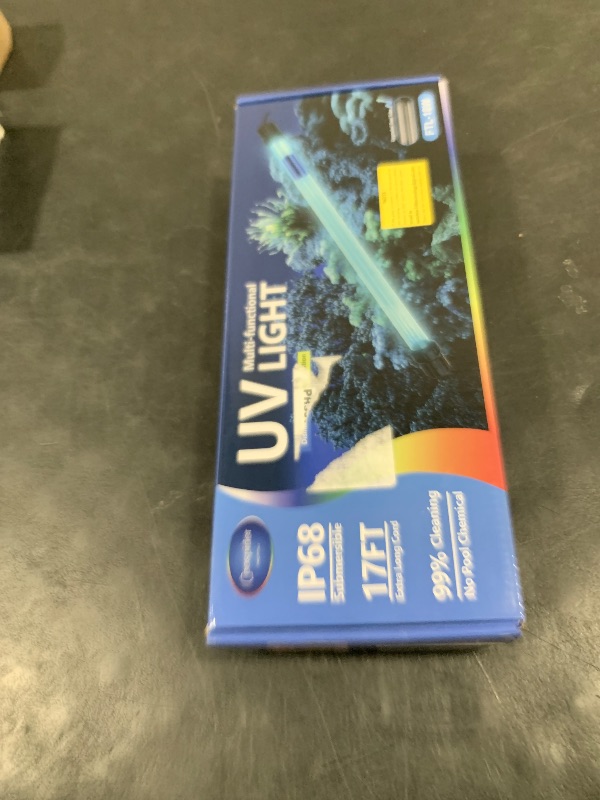Photo 1 of 18W Aquarium UV Light for 100-1000 Gallon, UV Pond Water Clarifier for Koi Pond, Swimming Pool, Spa, Large Fish Tank, Cold Plunge UV Light for Pond Algae Control