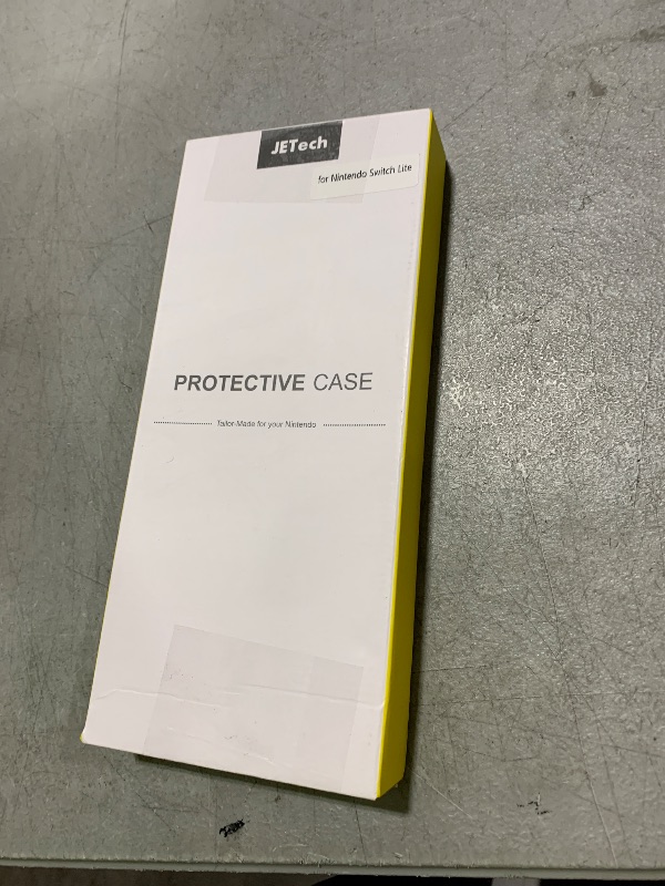Photo 1 of JETech Protective Case for Nintendo Switch Lite 2019, Grip Cover with Shock-Absorption and Anti-Scratch Design (HD Clear)