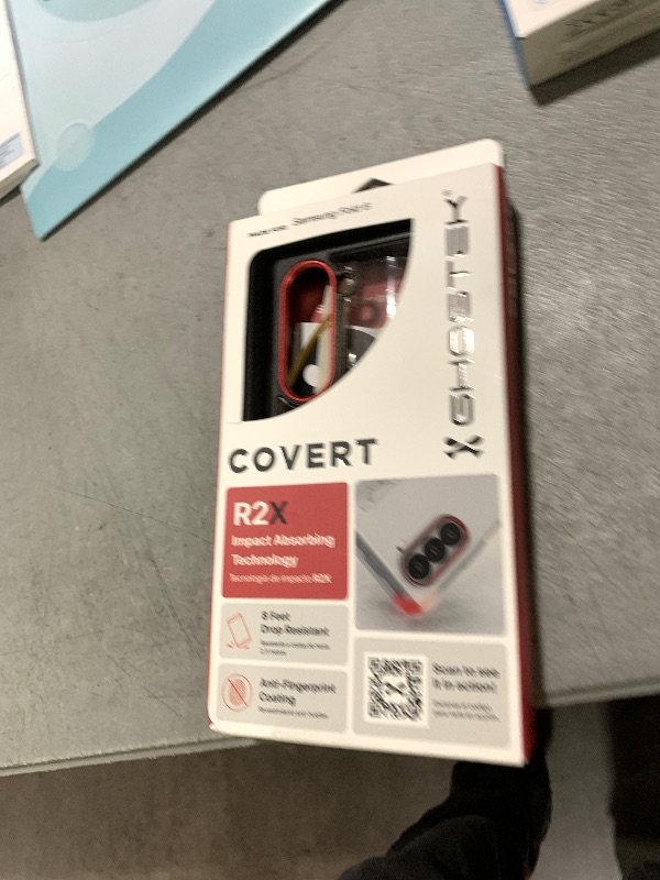 Photo 1 of Ghostek Covert Clear Galaxy Z Fold 6 Case with Built-in Kickstand and Full Hinge Protection Shockproof Protective Phone Cover Designed for 2024 Samsung Galaxy Z Fold6 (7.6") (Smoke)