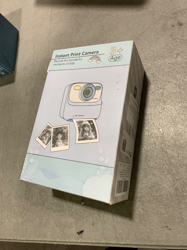 Photo 1 of Kids Instant Digital Cameras for Boys and Girls, 1080P HD Dual-Lens Selfie Digital Camera with Print Paper & 32G Card, Christmas Birthday Gifts Toys for Toddler and Teenagers Age 3-16 Years Old