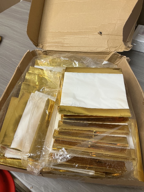 Photo 1 of FuHigh 40Pack Paper Floating Water Lanterns,Gold+White Square Memorial Candle Lantern,Table Lanterns Decorative Outdoor for Weeding,Lawn,Pool ,Wishing (40Pack Paper Lanterns with Candles)