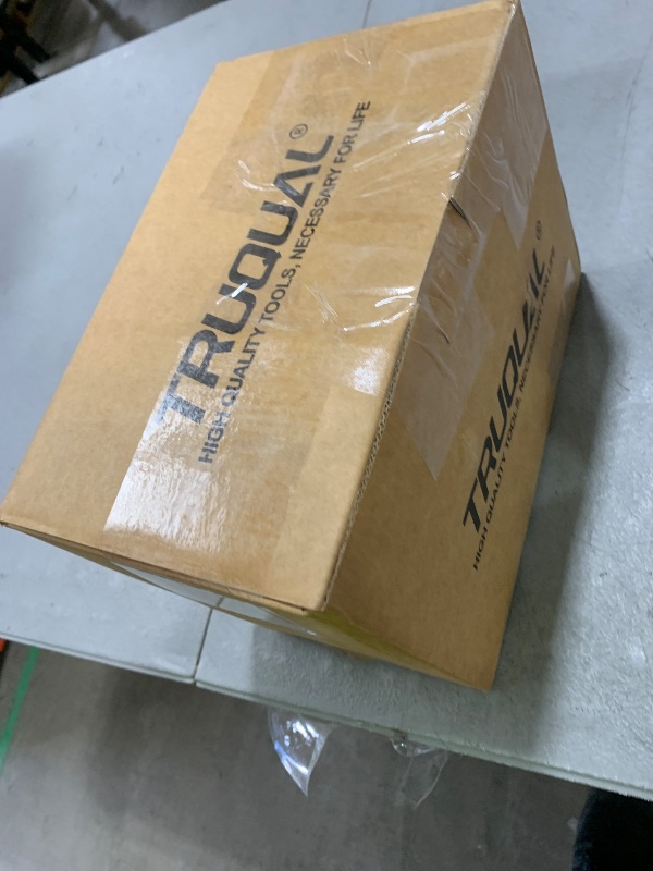 Photo 1 of Truqual 3500LB Boat Trailer Winch, Heavy Duty Boat Winches for Trailers with 33FT Orange Strap, 2 Speed Ratchet 4:1/8:1 Gear, Manual Trailer Winch for Towing Boats, Trucks, Jet Skis, RVs, and ATVs