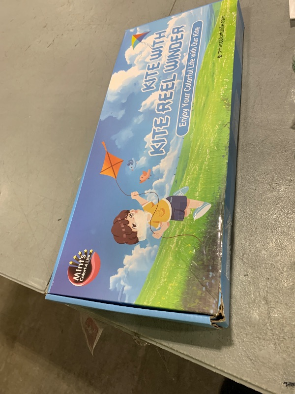 Photo 1 of Mint's Colorful Life Red Fiery Dragon Kite with 7.1in Reel Winder, Easy to Fly Kites for Beginners, Beach Kite for Outdoor Activities
