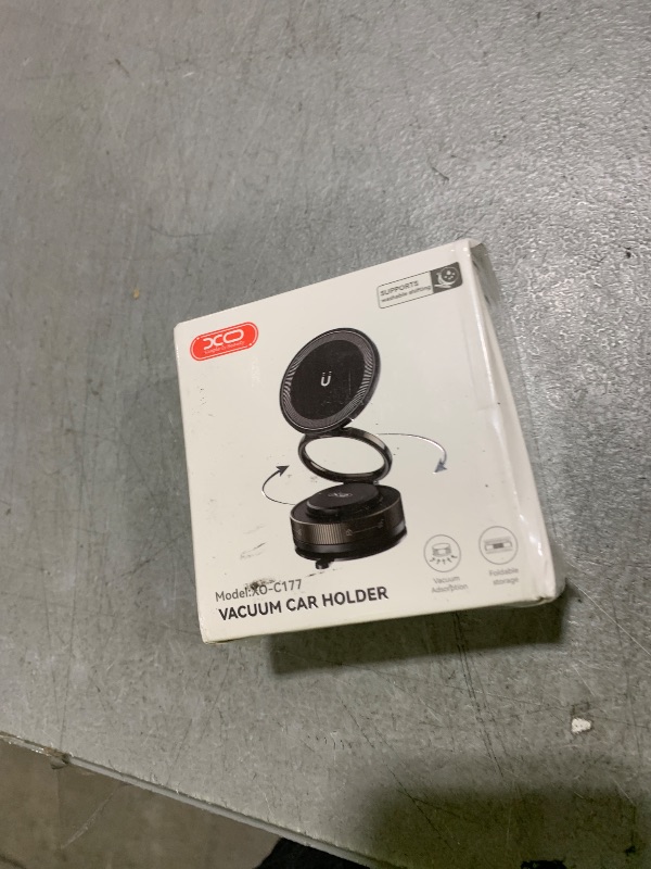 Photo 1 of Nano Gel Car Phone Holder, 360°Rotation Adjustable Magnetic Cellphone Mount Foldable Car Phone Stand Strong Suction Phone Holders for Car/Makeup/Gym/Mirror,Fit for All Magsafe Smartphones