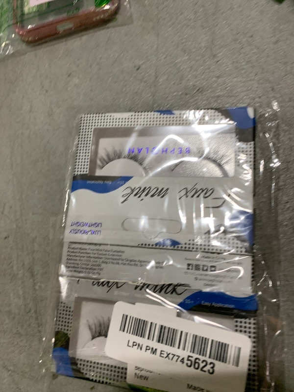 Photo 1 of Bepholan False Eyelashes Natural Look Fake Eyelashes 3D Super Fluffy Eye Lashes Wispy Soft Band Easy to Apply 3 Pair Faux Mink Strip Lashes(M11)