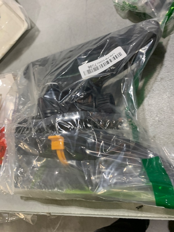 Photo 1 of Melnor 65131AMZ MiniMax Turbo Oscillator Sprinkler, 4000 sq. ft., 4-Way Adjustable, Quick Connect Bundle, Black, Yellow