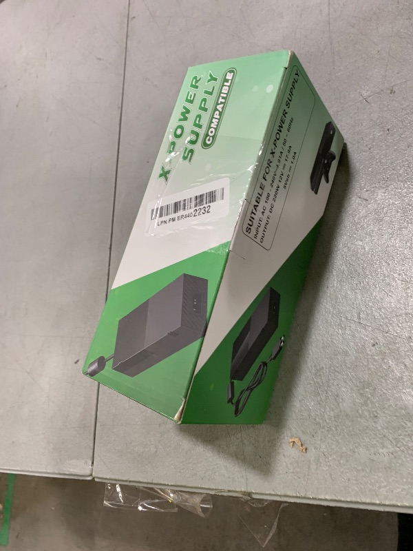 Photo 1 of Ponkor Power Supply for Xbox One, AC Cord Replacement Power Brick Adapter 100-240V Compatible with Xbox One