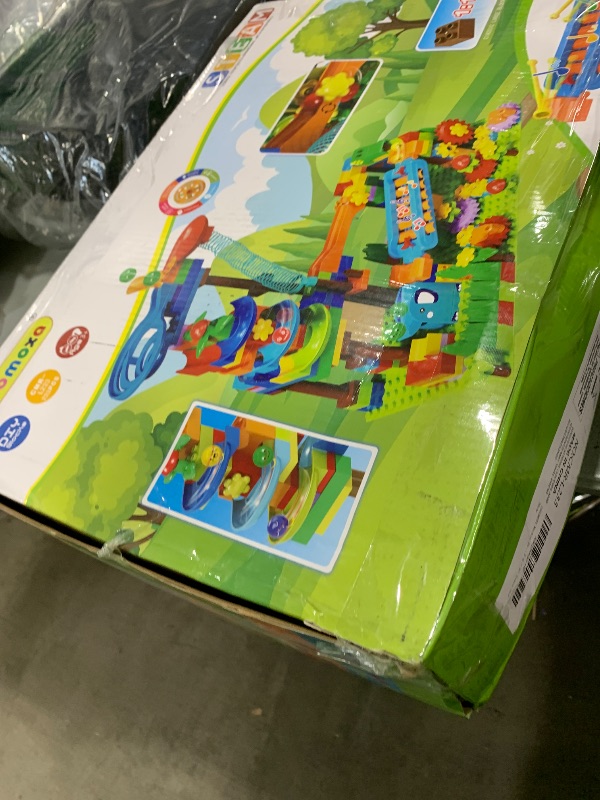 Photo 1 of Marble Run Building Blocks Kid Toys Ages 4-8,Montessori Education Preschool Learning STEM Toys for 3 4 5 6 8 Year Old Boys and Girls Christmas Birthday Gifts,Puzzle Marbles Track for Kids Games