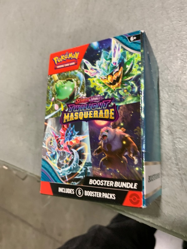 Photo 1 of Pokémon TCG: Scarlet & Violet—Twilight Masquerade Booster Bundle (6 Boosters)