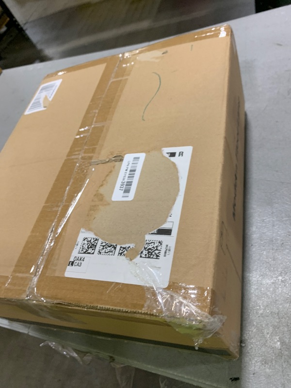 Photo 1 of ?Upgraded?Dimmable Gold Floor Lamp for Living Room, 11W LED Bulb Included, Modern Standing Lamp with Marble Base, Tall Pole Light with White Linen Shade for Bedroom Reading Office Corner Nursery