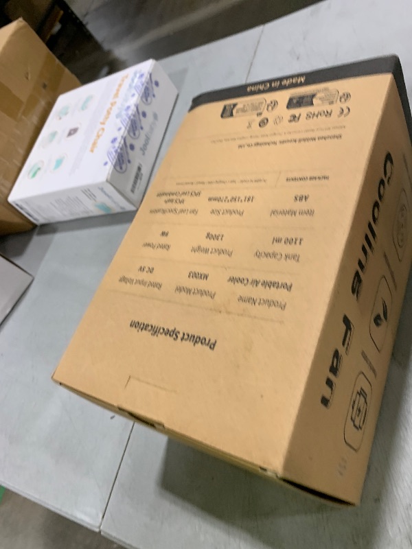 Photo 1 of Portable Air Conditioners, 4-IN-1 Portable AC Unit with 3 Wind Speeds, 3 Spray Mode, 7 Night Light & 2-8H Timer Air Conditioner Portable,Personal Small Mini Air Conditioner Air Cooler for Room Camping