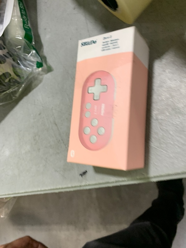Photo 1 of 8Bitdo Zero 2 Bluetooth Gamepad Keychain Sized Mini Controller for Switch, Windows, Android, macOS & Raspberry Pi(Pink Edition) - Nintendo Switch