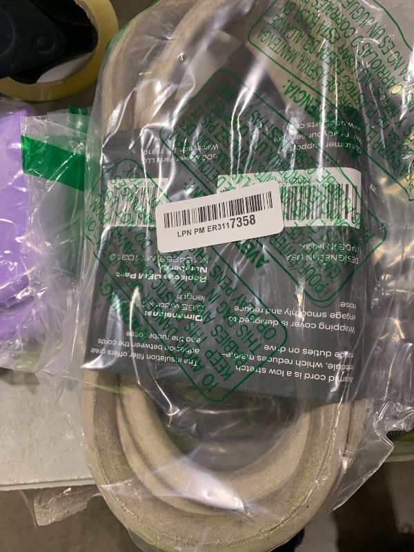 Photo 1 of UDC Parts M154958 Secondary Deck Belt for John Deere GT235 X300 345 X320 325 GT275 X500 M110313 with 48 Inch Decks/Aramid Cord / 111.400 inches