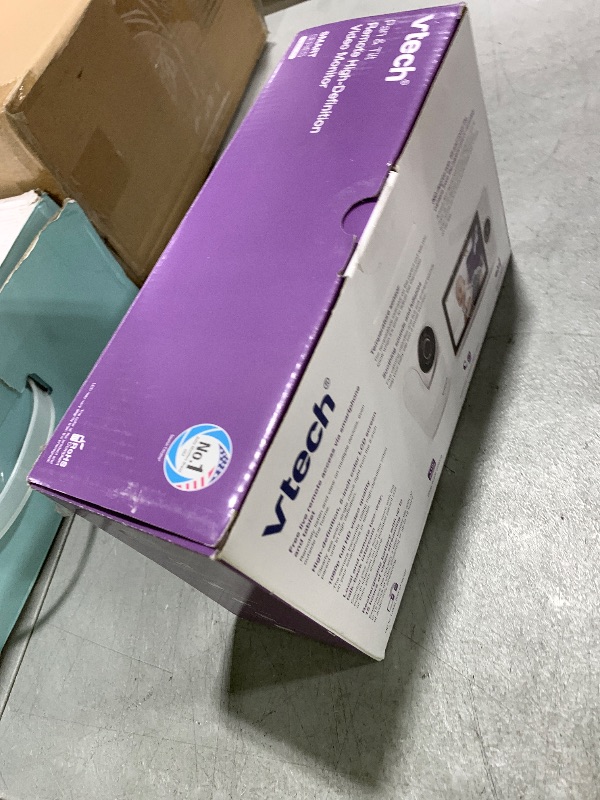 Photo 1 of VTech Upgraded Smart WiFi Baby Monitor, 1080p FHD Camera and 5" HD IPS Display, Free App with Motion Video, Sound/Motion Detection and Notifications, Fully Remote Pan-Tilt-Zoom: VM901