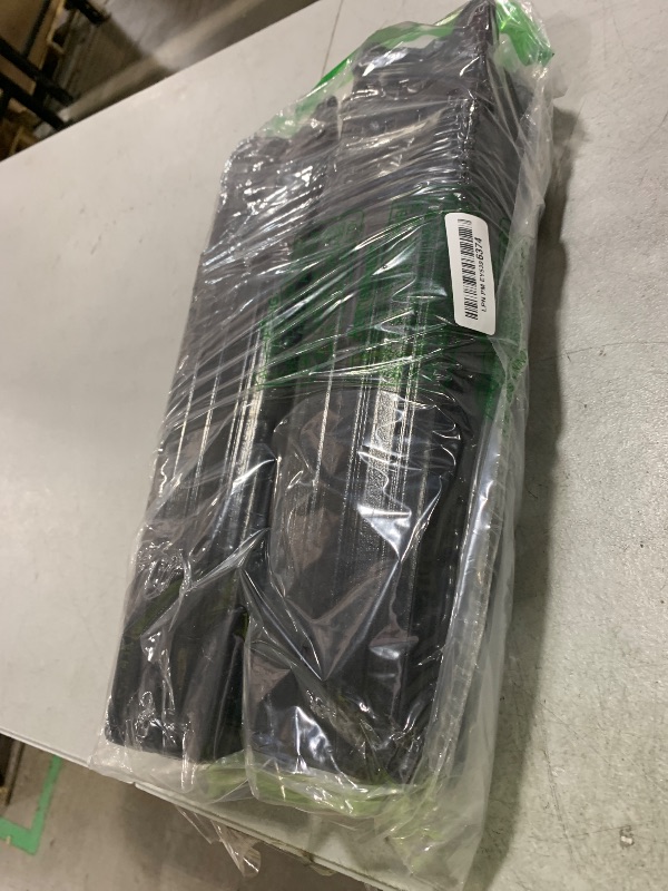 Photo 1 of Nuenen 100 Pcs Tall Tree Pot Plastic Deep Plant Nursery Pots Black Seedling Treepots Flower Plant Container Starting Pots with Drainage Holes for Indoor Outdoor Gardening (11.8" H X 3.9" W)