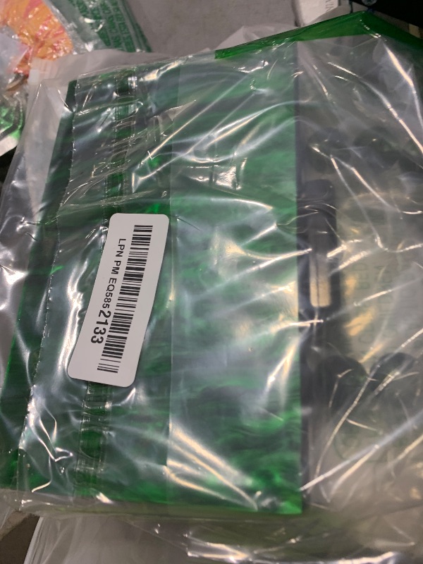 Photo 1 of Acrylic Purses Evening Clutch Bag Marbling Handbags for Women Cross Body Bag with Pearl Chain Formal Wedding Prom Party (Dark Green)