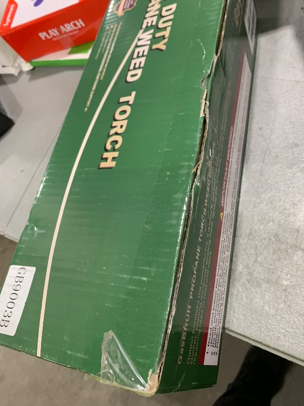 Photo 1 of GasBRUH Propane Torch Weed Burner Kit,Weed Torch 360,000 BTU,Blow Torch with 1lb Propane Converter Hose,Blow Torch for Weed,Garden,Wood,Roof,Ice Snow,Road, Fire Start,Charoal Start(Fuel not Included)
