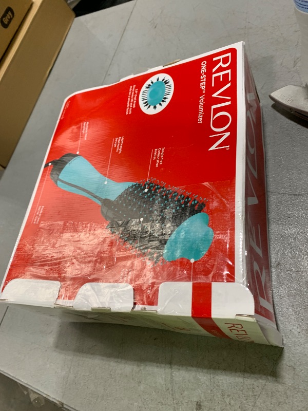 Photo 1 of REVLON One-Step Volumizer Original 1.0 Hair Dryer and Hot Air Brush, Mint