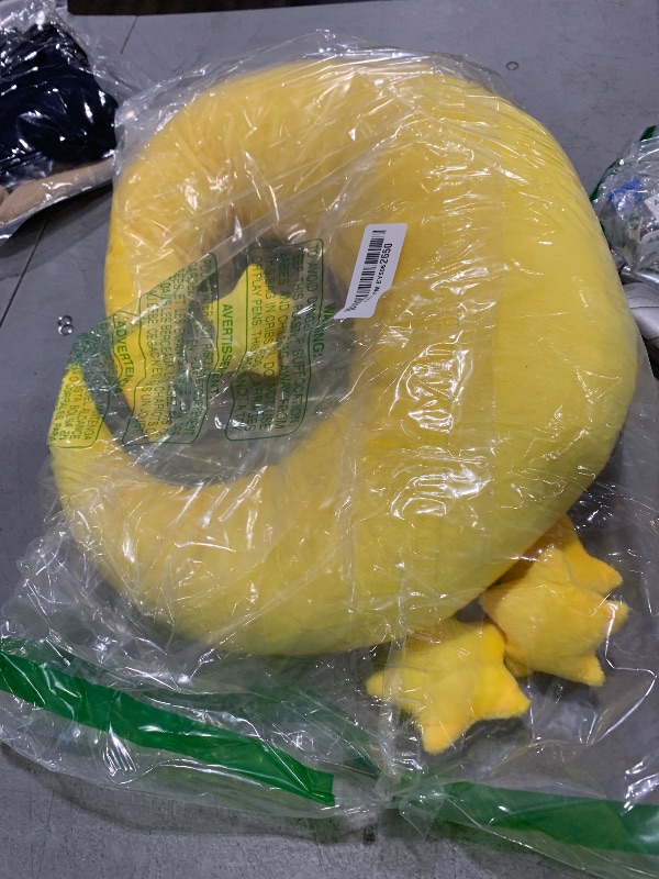 Photo 1 of IGMaryBox Baby Moon Star Pillow Newborn Posing Pillow Newborn Photography Prop Infant Photography Posing Pillows?Yellow