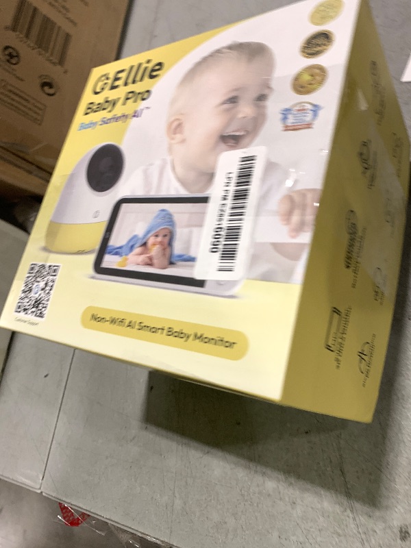 Photo 1 of Ellie Pro Baby Monitor with Camera and Audio,5'' IPS 2K UHD Resolution,6000mAh Battery, Remote Pan-Tilt-5X Zoom, 2-Way Talk,No WiFi, Night Vision, Virtual Fence, Breathing Detection and 1000ft Range