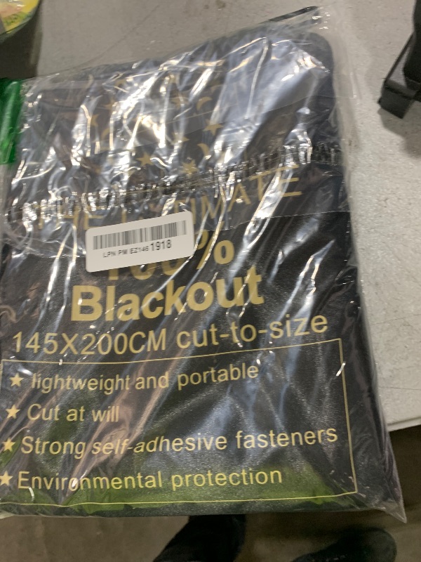 Photo 1 of Portable Blackout Shades (79" x 57") Window Curtains, 100% Blackout Material Temporary Blinds for Baby Nursery, Bedroom, Dorm Room, Office or Travel Use