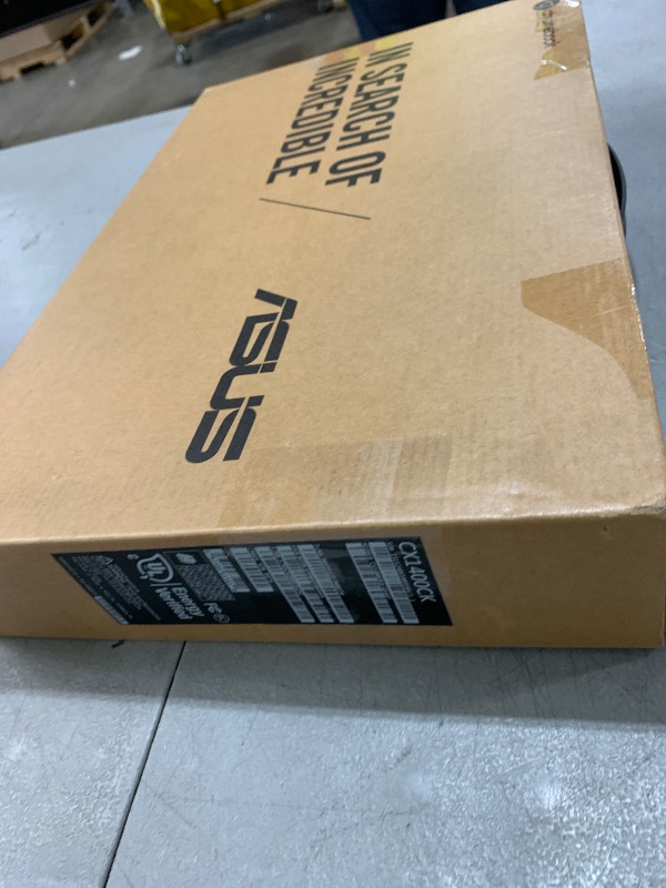 Photo 1 of ASUS Chromebook CX1, 14" FHD, Intel® Celeron N4500 Processor, 64GB Storage, 4GB RAM, ChromeOS, Transparent Silver, CX1400CKA-AS44F