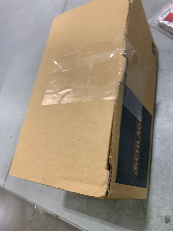 Photo 1 of SCHLAGE BE469ZP CAM 716 SCHLAGE Connect Smart Deadbolt With Alarm Inbuilt Camelot Trim In Aged Bronze.