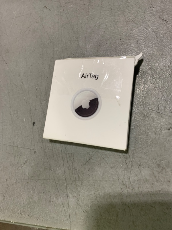 Photo 1 of Apple AirTag. Keep Track of and find Your Keys, Wallet, Luggage, Backpack, and More. Simple one-tap Set up with iPhone or iPad