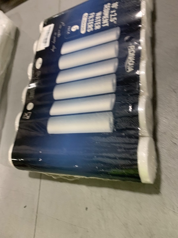 Photo 1 of Ronaqua 50 Micron Sediment Water Filter Cartridge 10"x2.5", NSF Certified, 4-Layer Filtration for any 10-inch RO Units & Whole House Systems, Compatible with Culligan P5, AP110, WHKF-GD05, 6 Pack