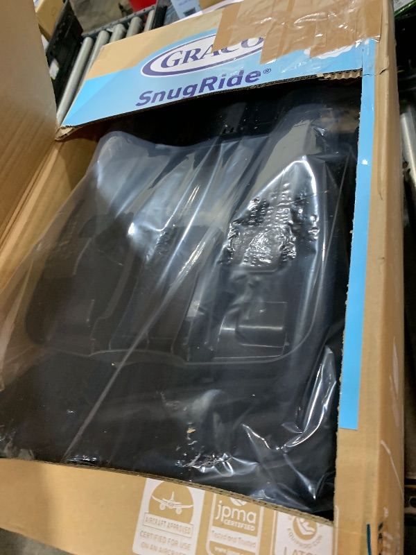 Photo 1 of Graco SnugRide Lite LX Infant Car Seat, Rear-Facing, Lightweight, Adjustable Base, Easy Install, Studio