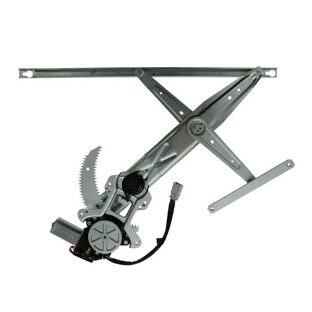 Photo 1 of TRQ Power Window Regulator W/ Motor Right Passenger Side for 93-95 Civic 2 Door WRA51455
