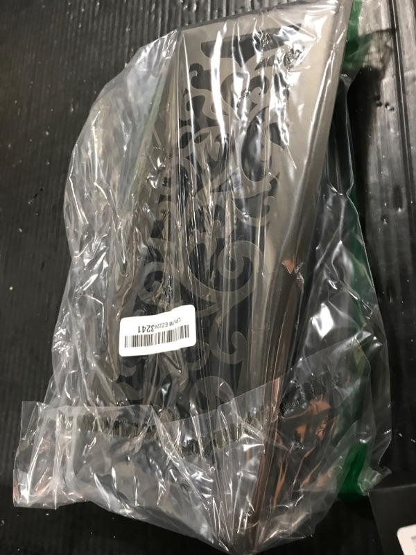 Photo 1 of Sierra Grates 4" x 12" Floral Design Steel Floor Register in Metallic Bronze Finish for Floor l- Decorative Air Vent Covers- Floor Register 4” x 12”